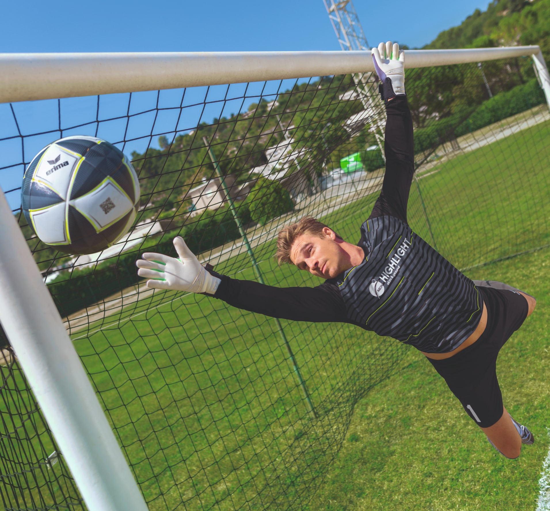 Koszulka bramkarska męska Erima Pro Jersey Longsleeve